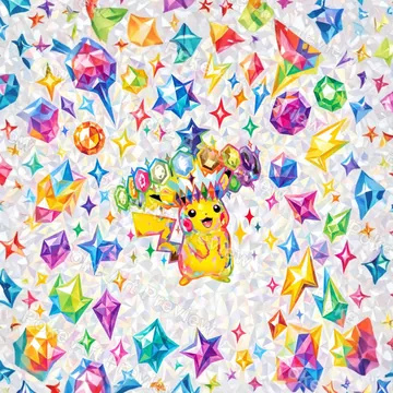 ピカチュウex 122/106 超電ブレイカー ポケモンTCG拡張アート コレクター展示用 view 5