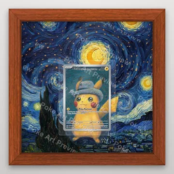 グレーフェルトハットのピカチュウ 085 SVP ブラックスタープロモ ポケモンTCG拡張アート コレクター展示用 view 2