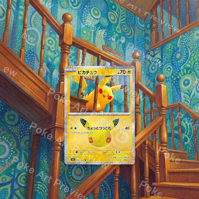 ピカチュウ 030/103 M6a ポケモンTCG拡張アート コレクター展示用