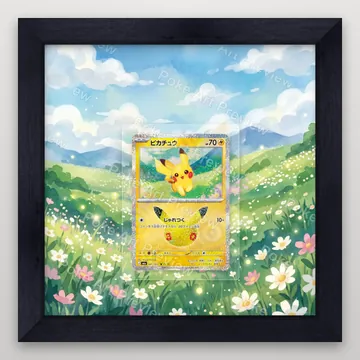ピカチュウ 041/103 M6a ポケモンTCG拡張アート コレクター展示用 view 3