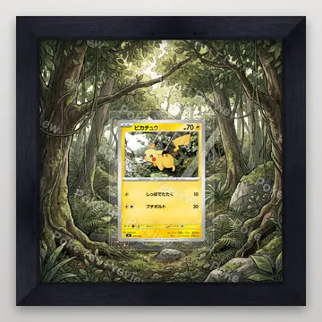 ピカチュウ 225/742 MC ポケモンTCG拡張アート コレクター展示用 view 3