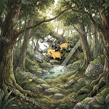 ピカチュウ 225/742 MC ポケモンTCG拡張アート コレクター展示用 view 5