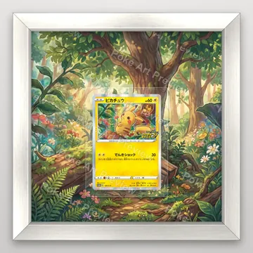 ピカチュウ 124/S-P S-P プロモ ポケモンTCG拡張アート コレクター展示用 view 4