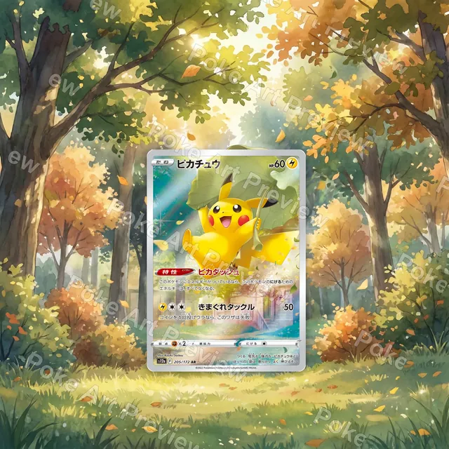 ピカチュウ 205/172 VSTARユニバース ポケモンTCG拡張アート コレクター展示用