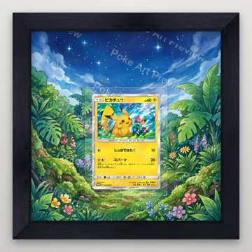 Pikachu 044/SM-P SM-P Promo Pokemon TCG extension art collector display view 3