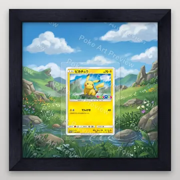ピカチュウ 262/SM-P SM-P プロモ ポケモンTCG拡張アート コレクター展示用 view 3