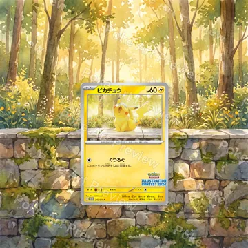 ピカチュウ 242/SV-P SV-P プロモ ポケモンTCG拡張アート コレクター展示用 view 1