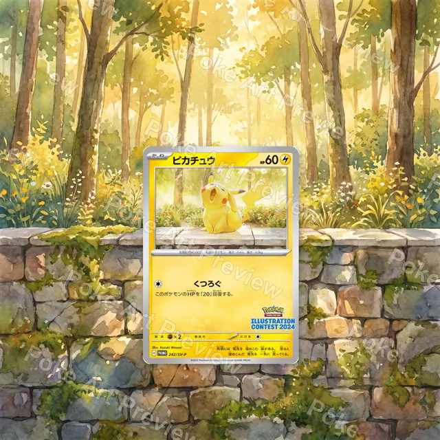 ピカチュウ 242/SV-P SV-P プロモ ポケモンTCG拡張アート コレクター展示用