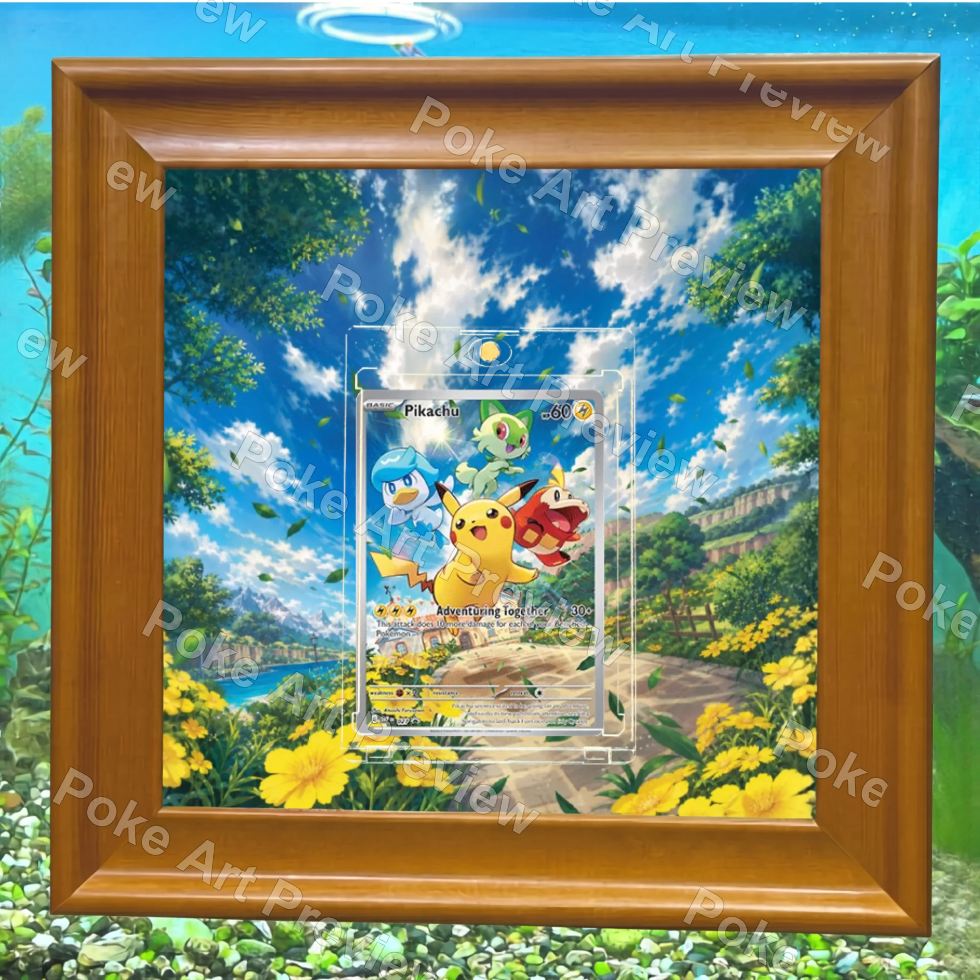 ピカチュウ SVP 027 Adventuring Together プロモ Set 2 ポケモンTCG拡張アート コレクター展示用 view 5
