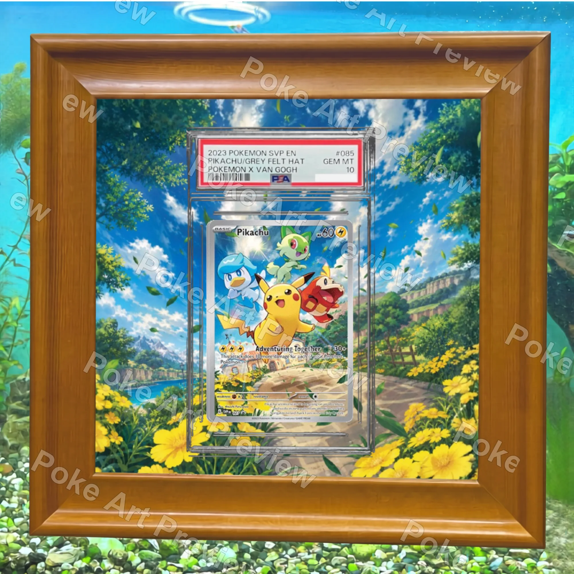 ピカチュウ SVP 027 Adventuring Together プロモ Set 2 ポケモンTCG拡張アート コレクター展示用 view 6
