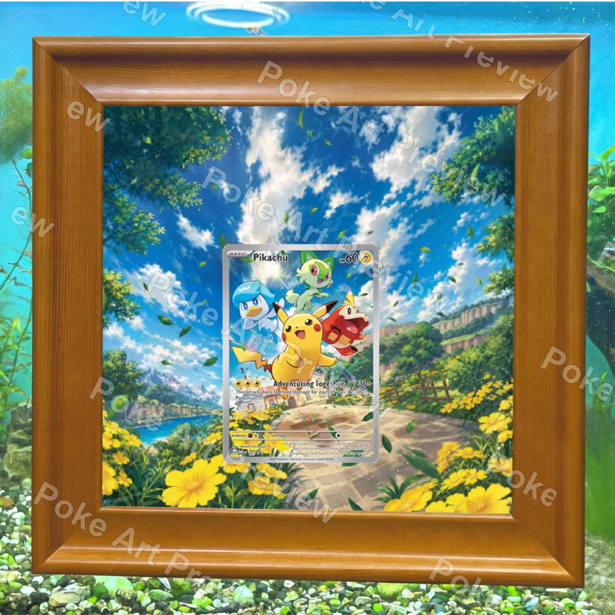 ピカチュウ SVP 027 Adventuring Together プロモ Set 2 ポケモンTCG拡張アート コレクター展示用 view 7
