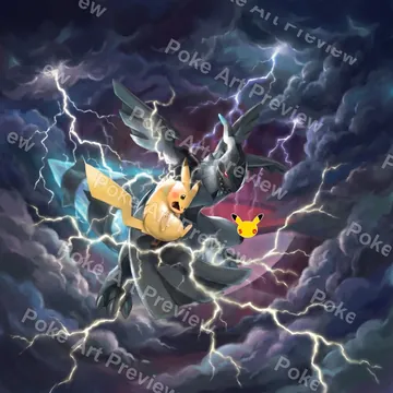 ピカチュウ&ゼクロムGX 031/095 タッグボルト ポケモンTCG拡張アート コレクター展示用 view 5