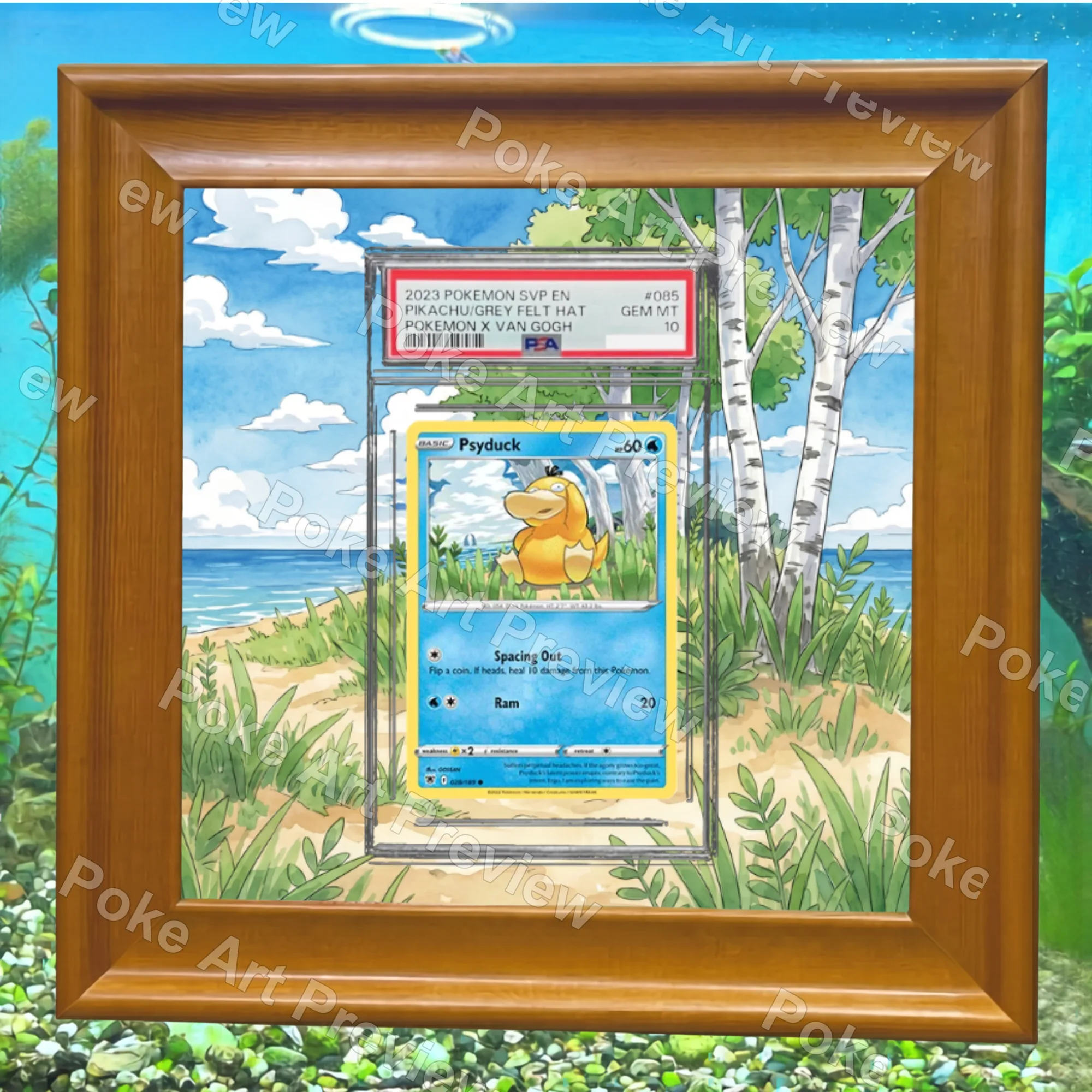 コダック 28/189 Astral Radiance ポケモンTCG拡張アート コレクター展示用 view 5