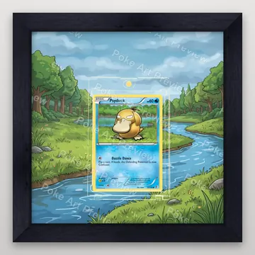可達鴨 32/149 Boundaries Crossed Pokemon TCG 延伸藝術 收藏展示 view 4