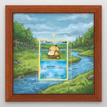 可達鴨 32/149 Boundaries Crossed Pokemon TCG 延伸藝術 收藏展示 view 2
