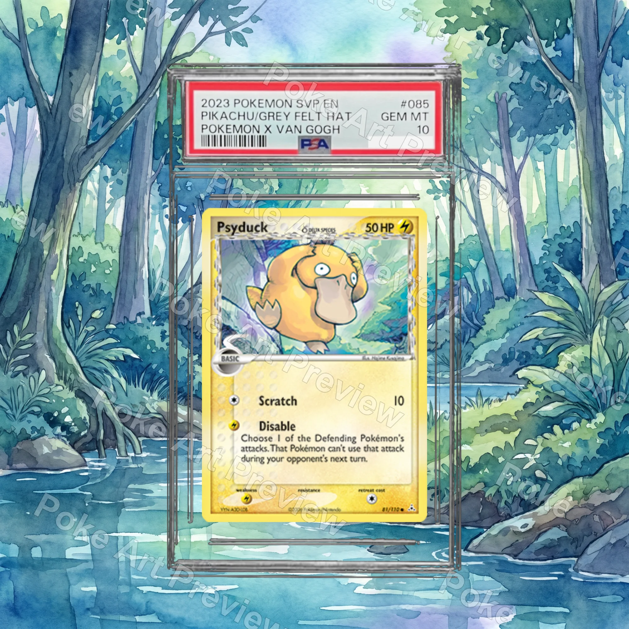 コダック δ 81/110 EX Holon Phantoms ポケモンTCG拡張アート コレクター展示用 view 4