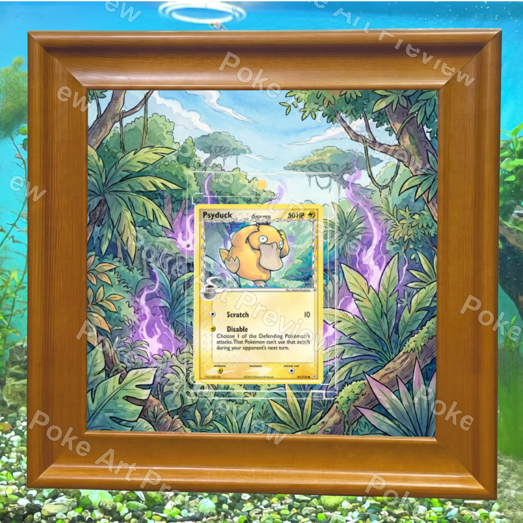 コダック δ 81/110 EX Holon Phantoms Set 2 ポケモンTCG拡張アート コレクター展示用 view 6