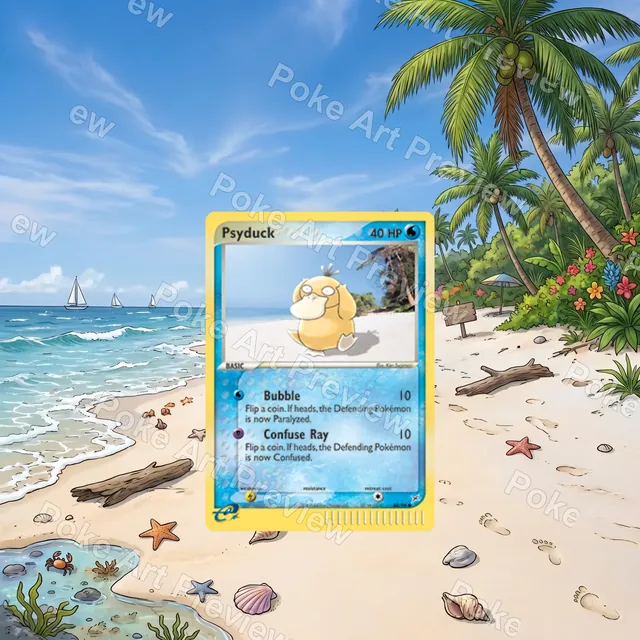 可達鴨 66/112 EX FireRed LeafGreen Pokemon TCG 延伸藝術 收藏展示