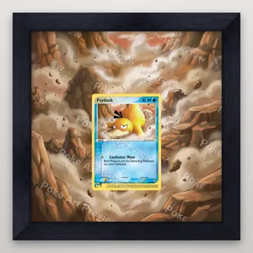 可達鴨 73/100 EX Sandstorm Pokemon TCG 延伸藝術 收藏展示 view 4