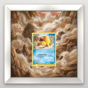 可達鴨 73/100 EX Sandstorm Pokemon TCG 延伸藝術 收藏展示 view 5