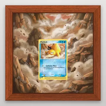 可達鴨 73/100 EX Sandstorm Pokemon TCG 延伸藝術 收藏展示 view 2