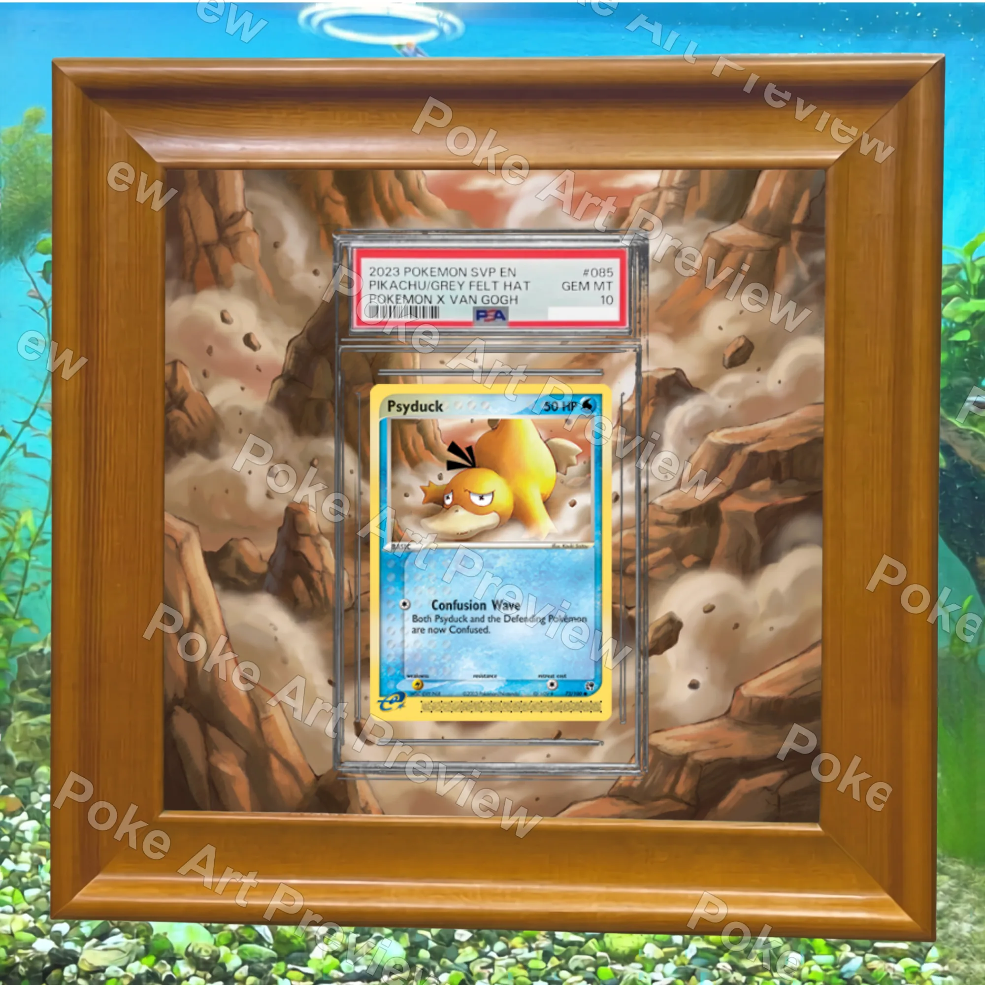 コダック 73/100 EXサンドストーム ポケモンTCG拡張アート コレクター展示用 view 5