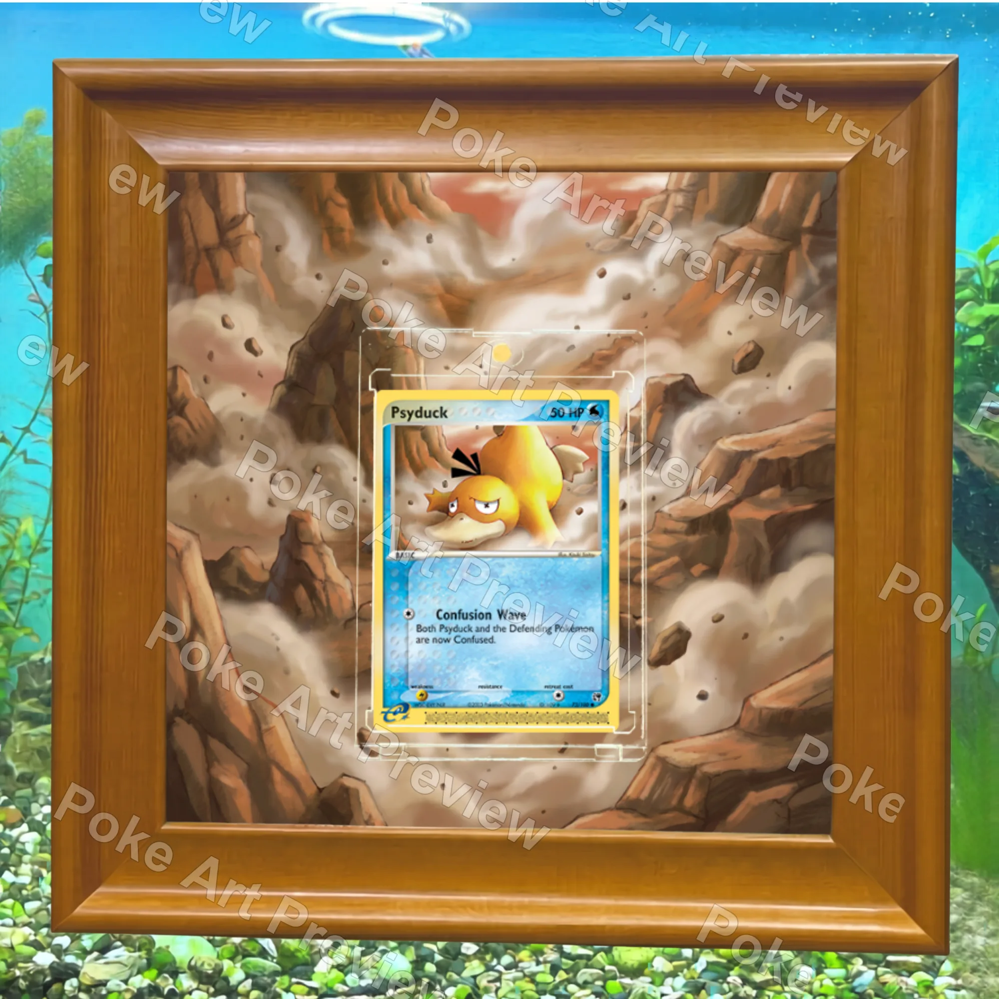コダック 73/100 EXサンドストーム ポケモンTCG拡張アート コレクター展示用 view 6