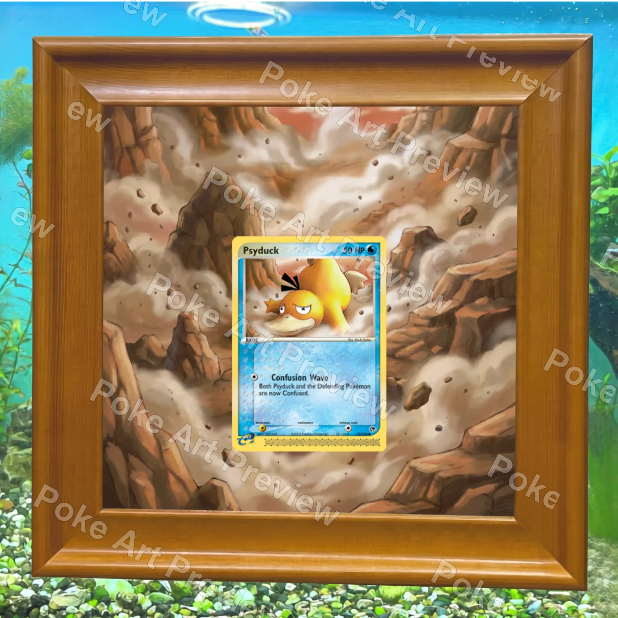 コダック 73/100 EXサンドストーム ポケモンTCG拡張アート コレクター展示用 view 7