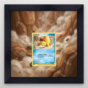 可達鴨 73/100 EX Sandstorm Set 2 Pokemon TCG 延伸藝術 收藏展示 view 4