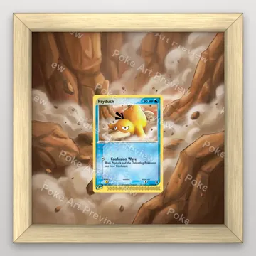 可達鴨 73/100 EX Sandstorm Set 2 Pokemon TCG 延伸藝術 收藏展示 view 3