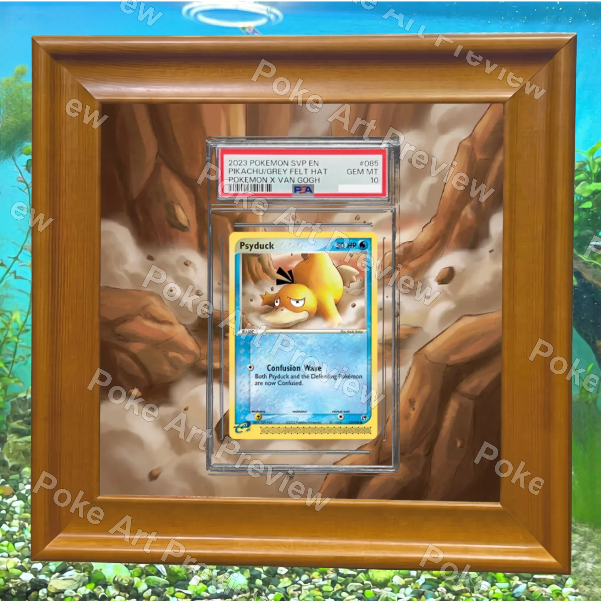 コダック 73/100 EX Sandstorm Set 2 ポケモンTCG拡張アート コレクター展示用 view 5