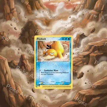 可達鴨 73/100 EX Sandstorm Pokemon TCG 延伸藝術 收藏展示 view 1