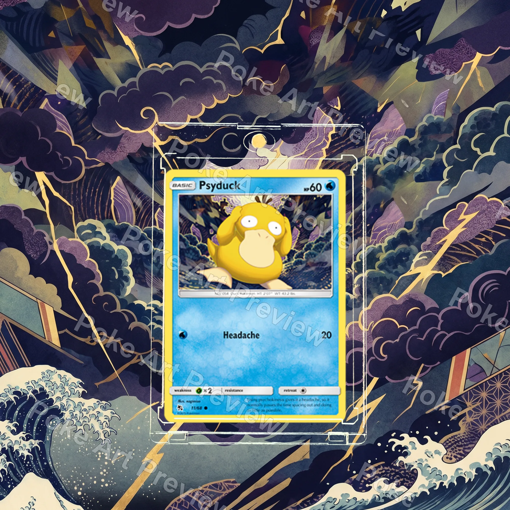 コダック 11/68 Hidden Fates ポケモンTCG拡張アート コレクター展示用 view 3