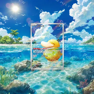 コダック 199/193 MEGA Dream ex アートレア ポケモンTCG拡張アート コレクター展示用 view 1