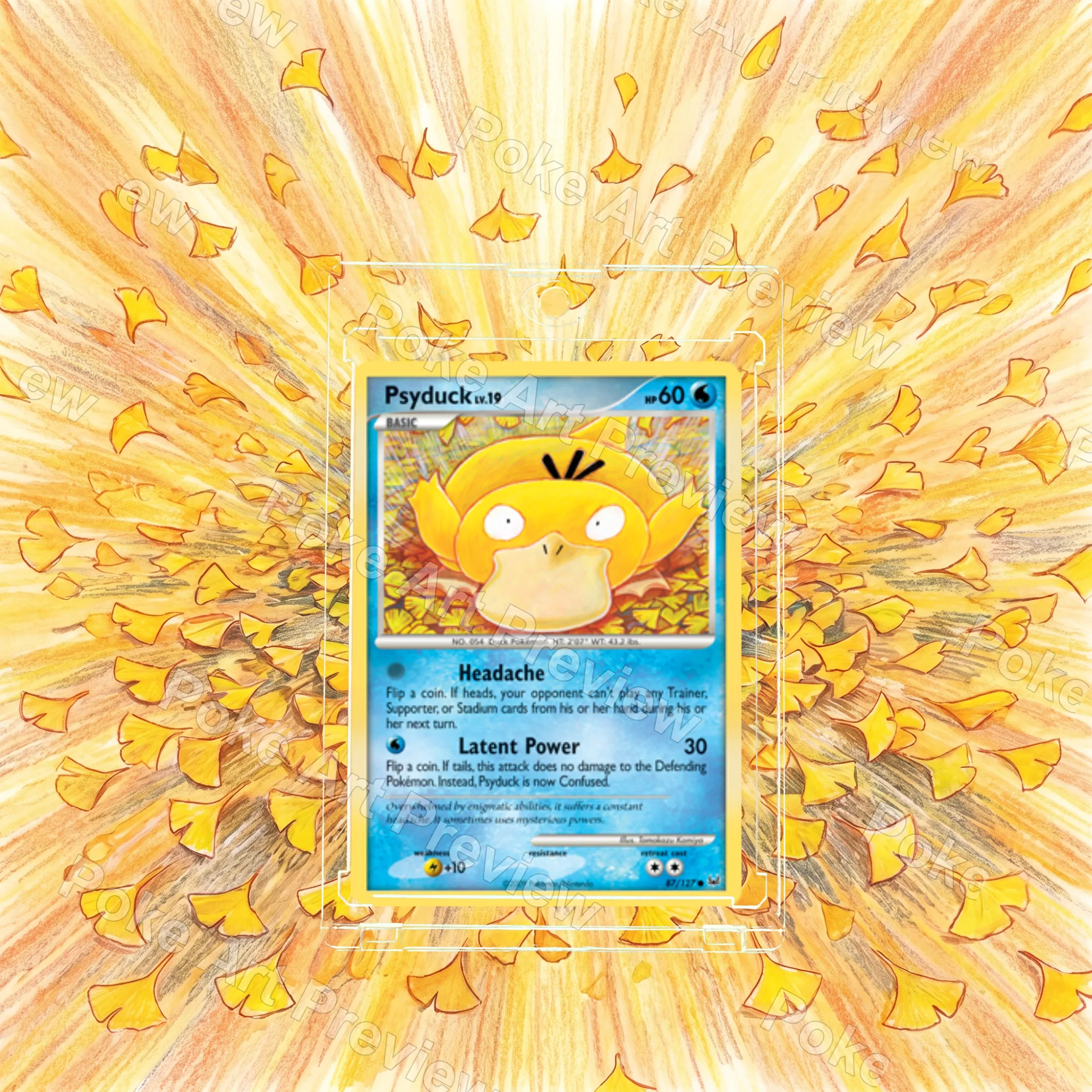 コダック 87/127 Platinum ポケモンTCG拡張アート コレクター展示用 view 3