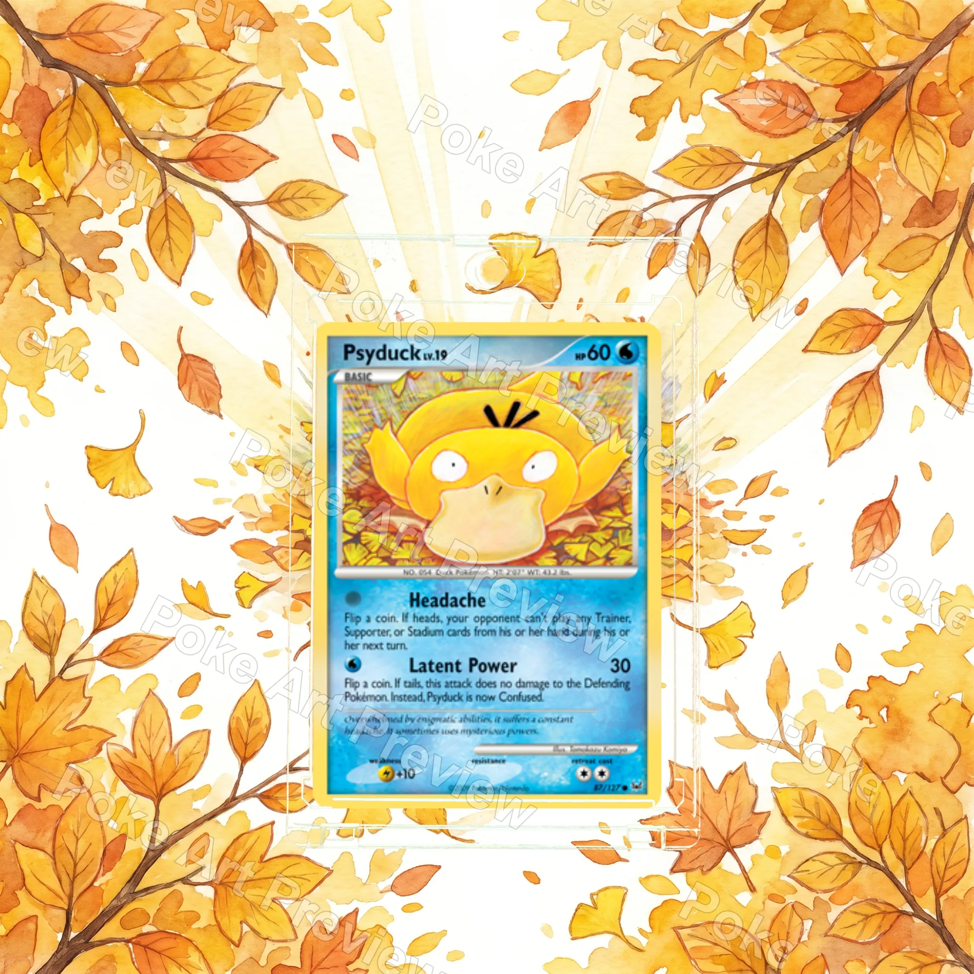 コダック 87/127 Platinum ポケモンTCG拡張アート コレクター展示用 view 6