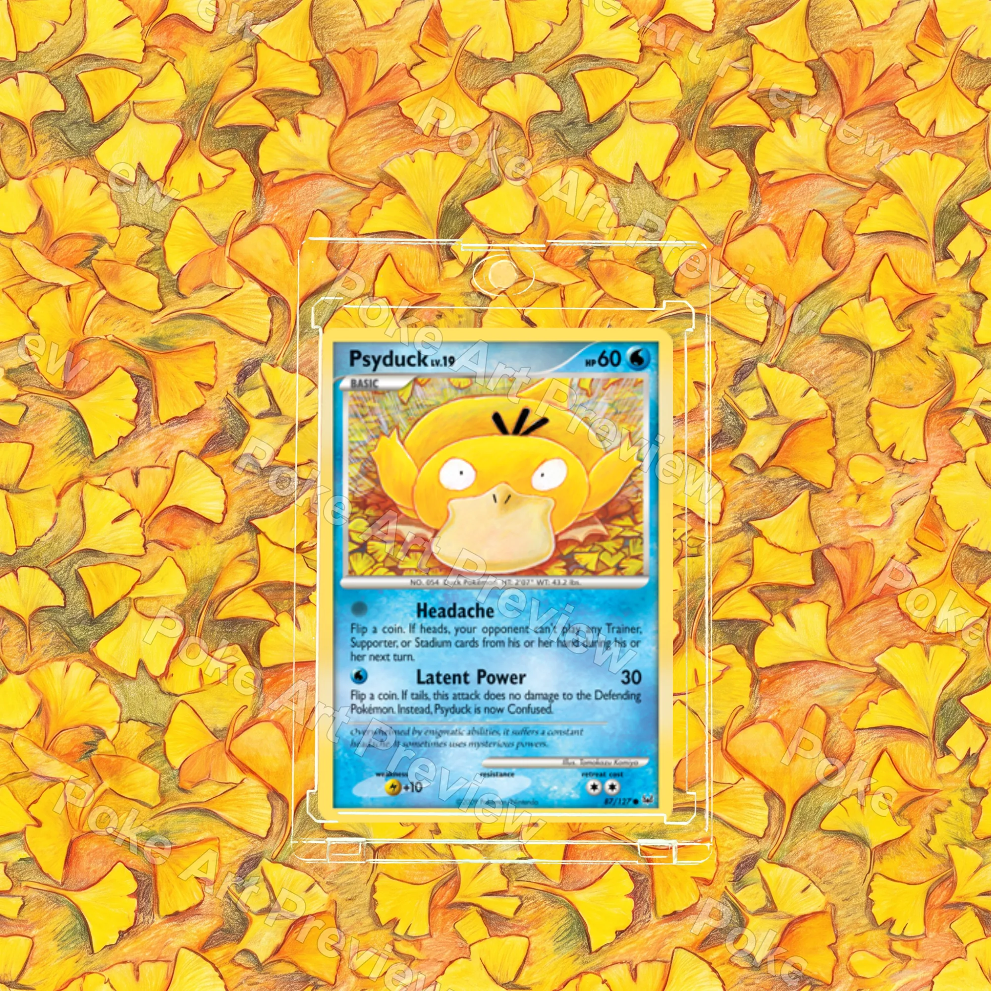 コダック 87/127 Platinum ポケモンTCG拡張アート コレクター展示用