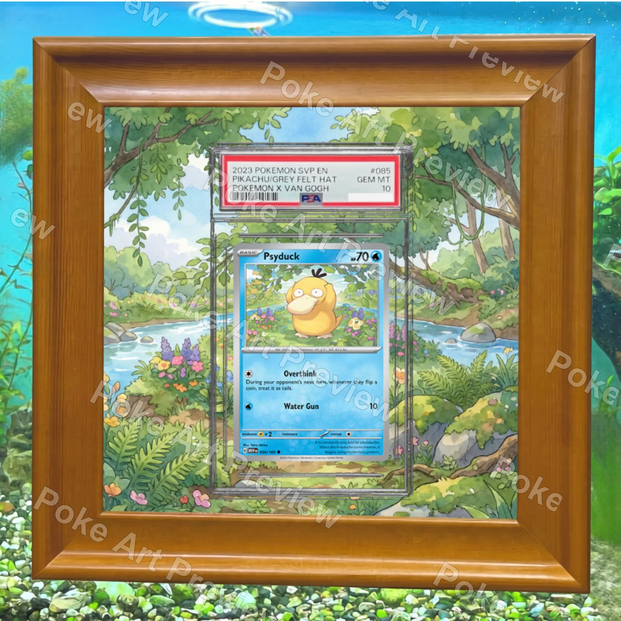 コダック 054/165 ポケモンカード151 ポケモンTCG拡張アート コレクター展示用 view 5