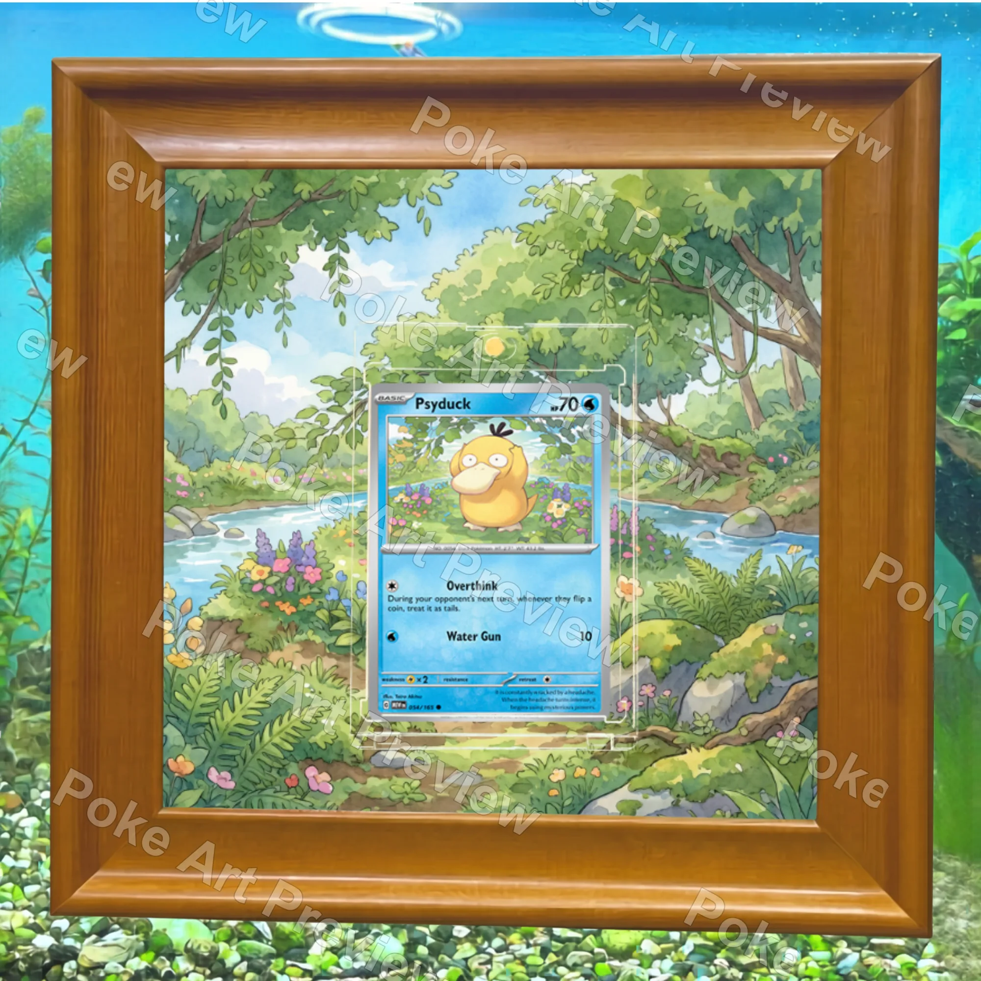コダック 054/165 ポケモンカード151 ポケモンTCG拡張アート コレクター展示用 view 6