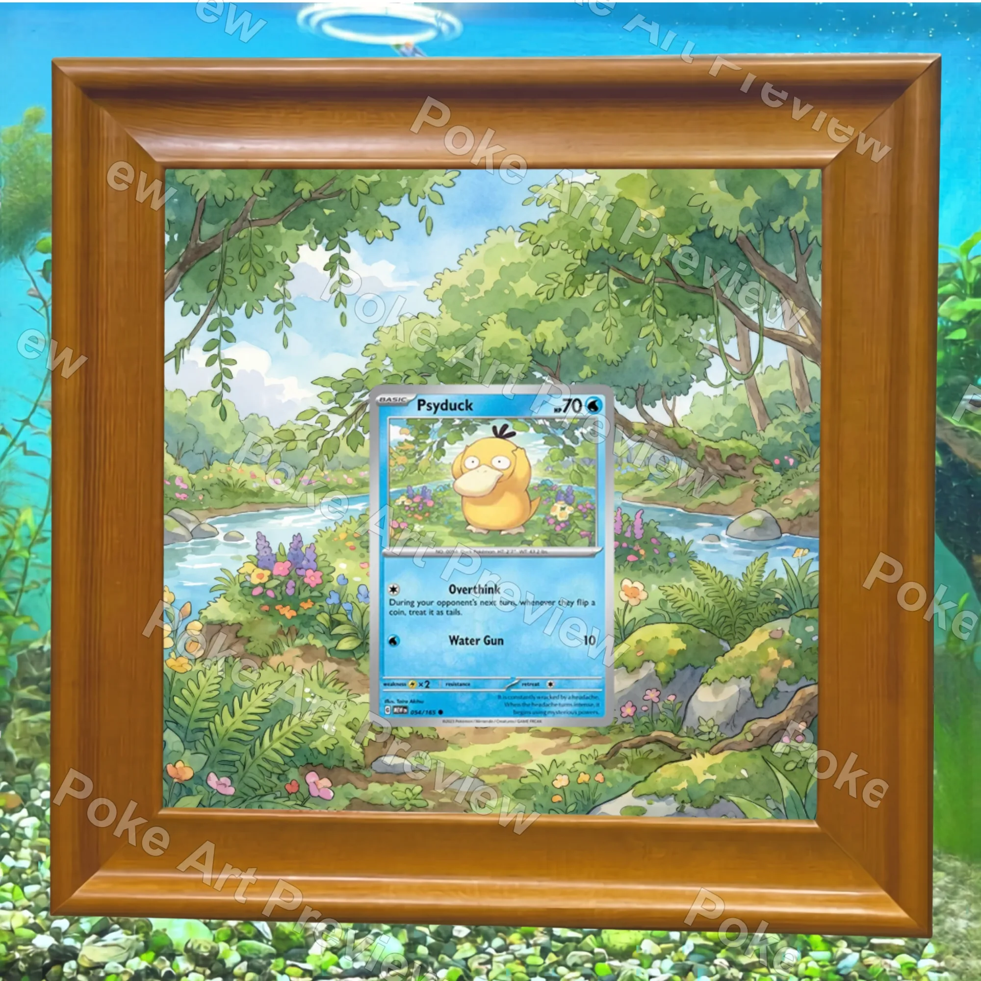 コダック 054/165 ポケモンカード151 ポケモンTCG拡張アート コレクター展示用 view 7