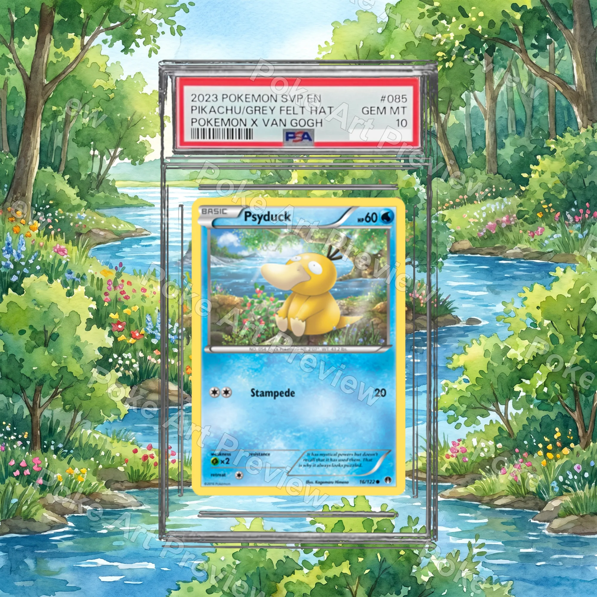 コダック 16/122 XY BREAKpoint ポケモンTCG拡張アート コレクター展示用 view 4