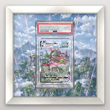 烈空坐 VMAX Evolving Skies Pokemon TCG 延伸藝術 收藏展示 view 5