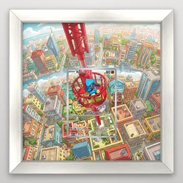 リオル 215/198 スカーレット&バイオレット AR ポケモンTCG拡張アート コレクター展示用 view 5