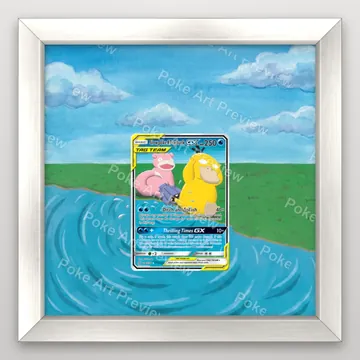 ヤドン コダック GX 35/236 ユナイトマインド Set 2 ポケモンTCG拡張アート コレクター展示用 view 5