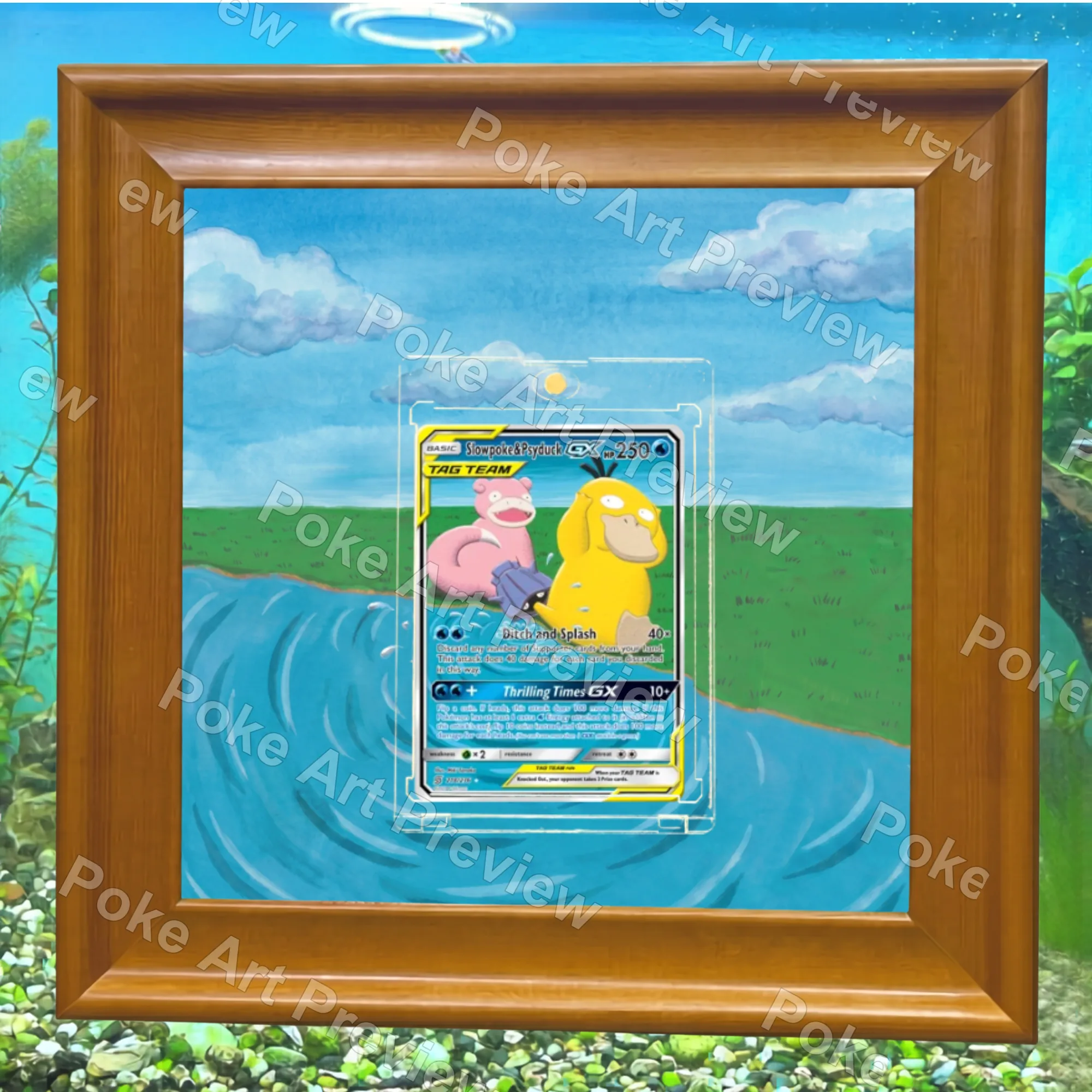 ヤドン コダック GX 35/236 ユナイトマインド Set 2 ポケモンTCG拡張アート コレクター展示用 view 6
