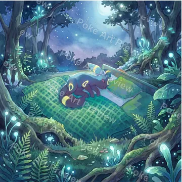 ブラッキー 077/103 M6a ポケモンTCG拡張アート コレクター展示用 view 5
