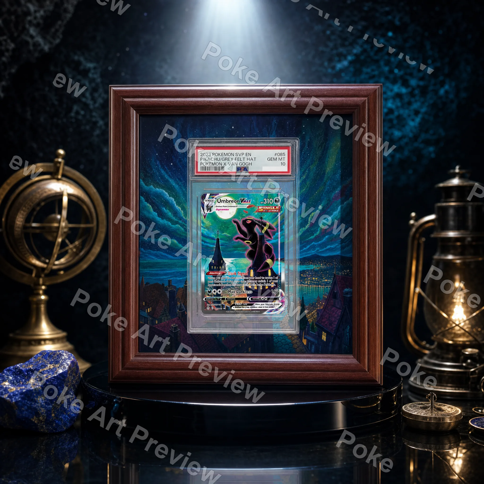 ブラッキーVMAX Evolving Skies ポケモンTCG拡張アート コレクター展示用 view 8